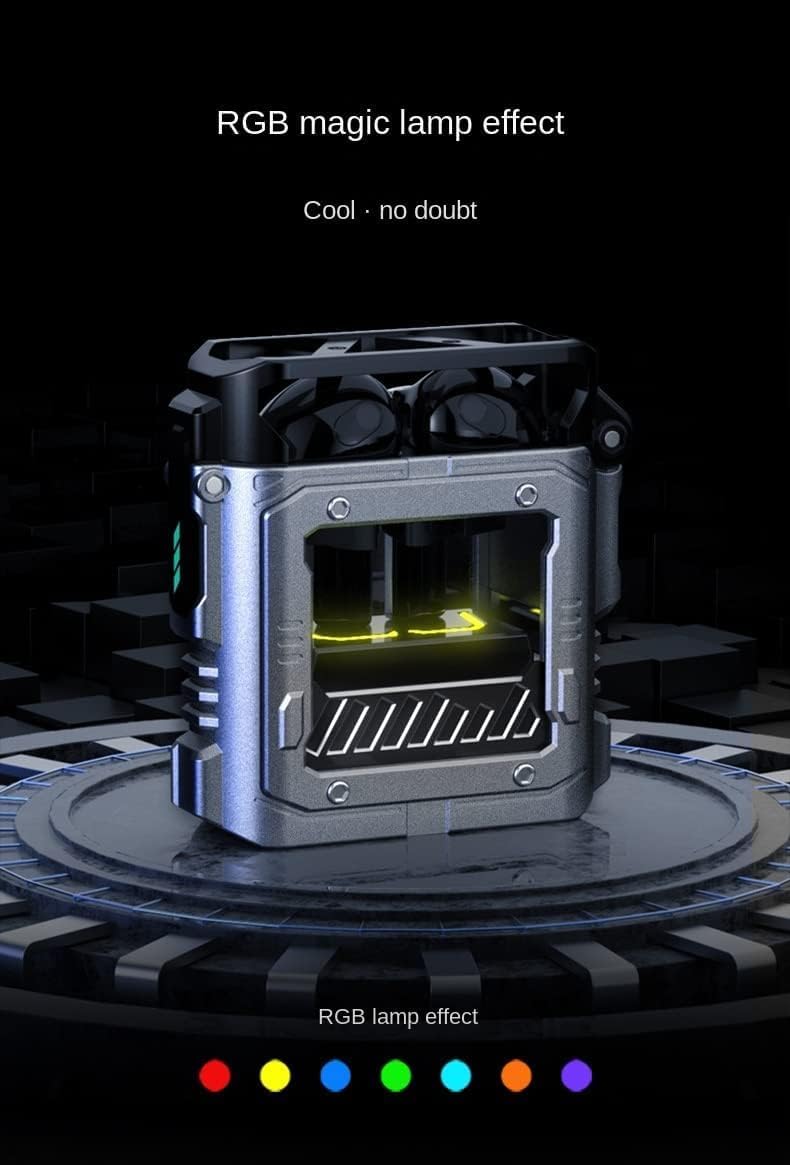 Wandering Planet REP-W36 Wireless Earbuds Recci – Bluetooth 5.3 TWS Headphones with Hi-Fi Sound, Heavy Bass, Noise Cancelling, 10m Range, 4.5H Playtime, Type-C Charging, Touch Control – Space Capsule - Image 3